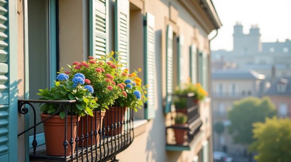 Idées créatives pour sublimer votre jardinière de balcon