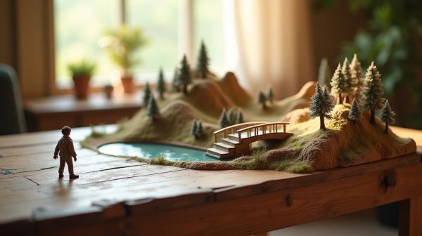 Révéler son talent : monter soi-même un diorama captivant